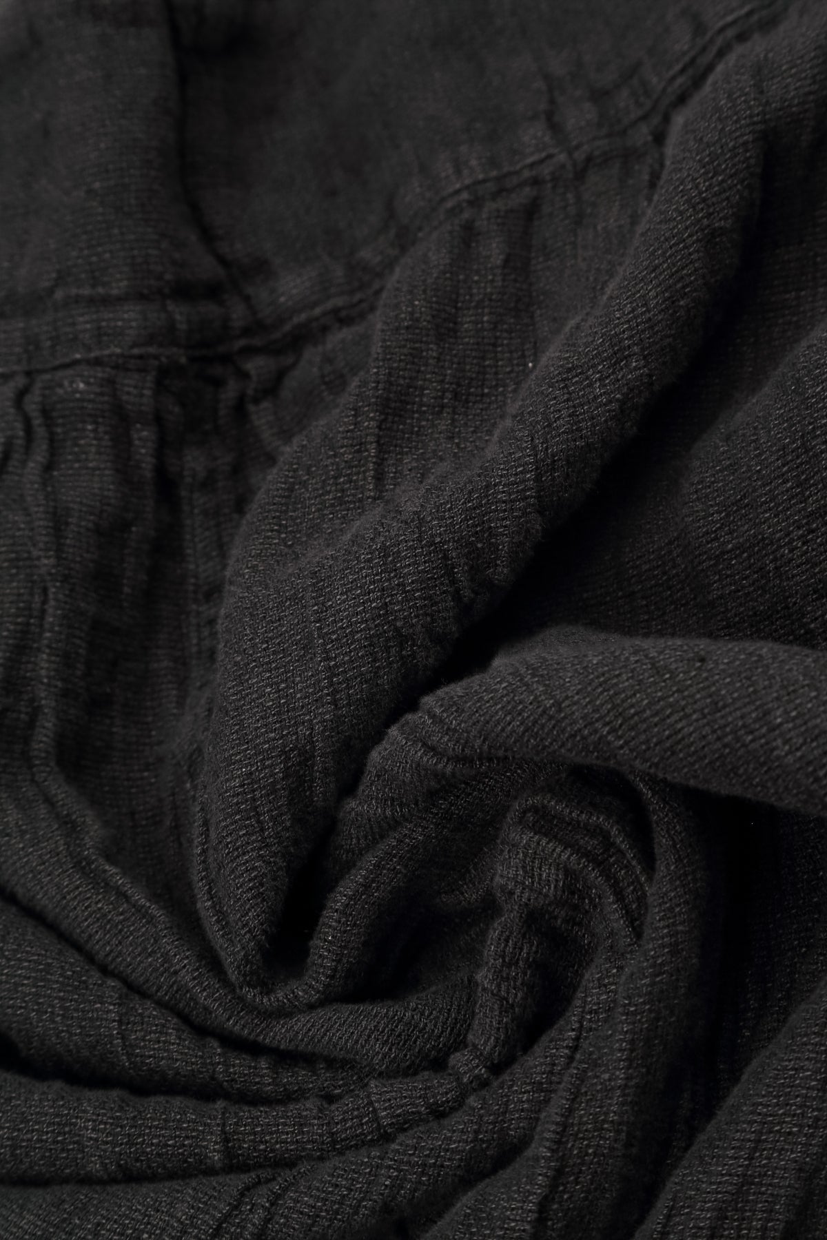 Bubble Charcoal Mélange Linen Trousers