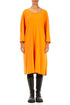 Burnt Orange Cotton Tunic Dress 1