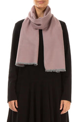 Chevron Pattern Pastel Pink Mulberry Silk Scarf 1