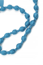 Cobalt Blue Silk Fine Bead Necklace 5