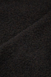 Dark Chocolate Plush Wool Cotton Shirt 5