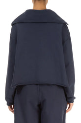 Collar Slate Blue Cotton Jumper 2
