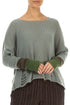 Colour Block Wool Wristlets 1