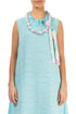 Artful Splash Silk Bamboo Bead Necklace 1