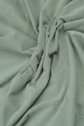 Cropped Sage Cotton Leggings 4