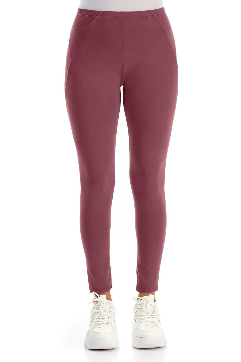 Antique Ruby Cotton Leggings 1