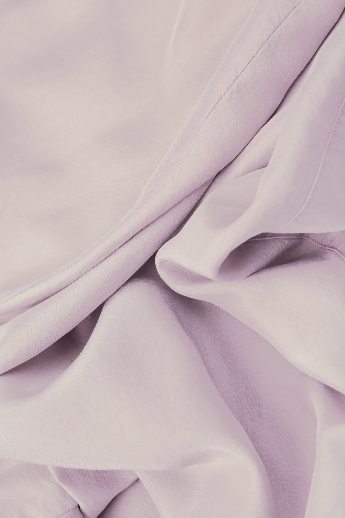 Cuff Sleeves Lilac Silk Bamboo Blouse 5