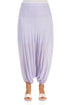 Dotty Lavender Silk Trousers 1