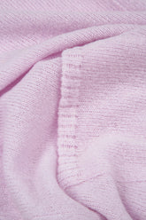 Exposed Seam Light Pink Wool Sweater 5