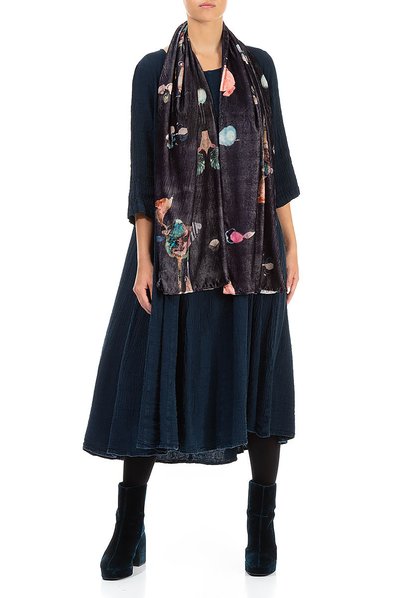 Fairy-Tale Silk Velvet Scarf 2