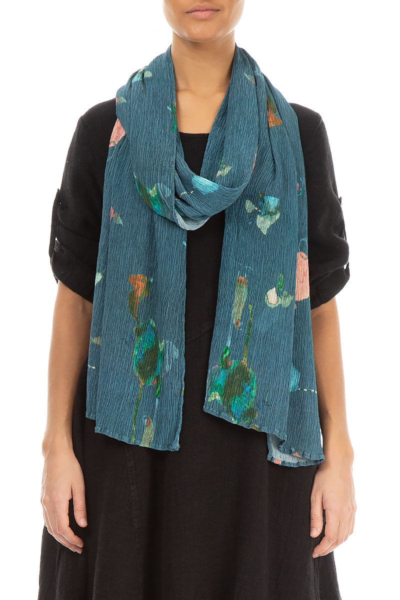 Fairy-Tale Silk Viscose Scarf