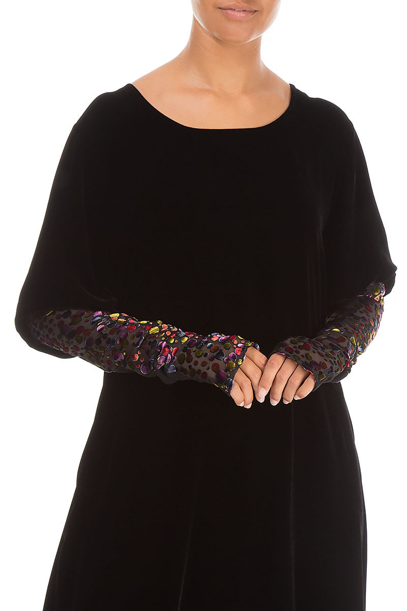 Festive Devoré Silk Velvet Wristlets 2