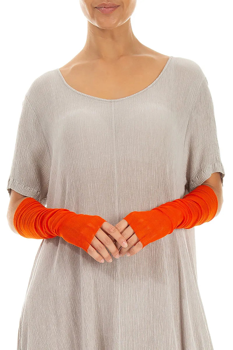 Flammenoranges Mesh weiche Baumwoll-Handgelenkschoner