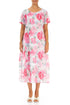 Floaty Peony Blossom Cotton Dress 1