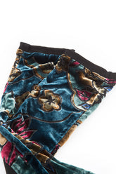Floral Devoré Silk Velvet Wristlets 6