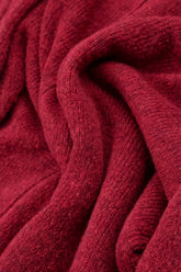 Flowers Red Wool Sweater 5
