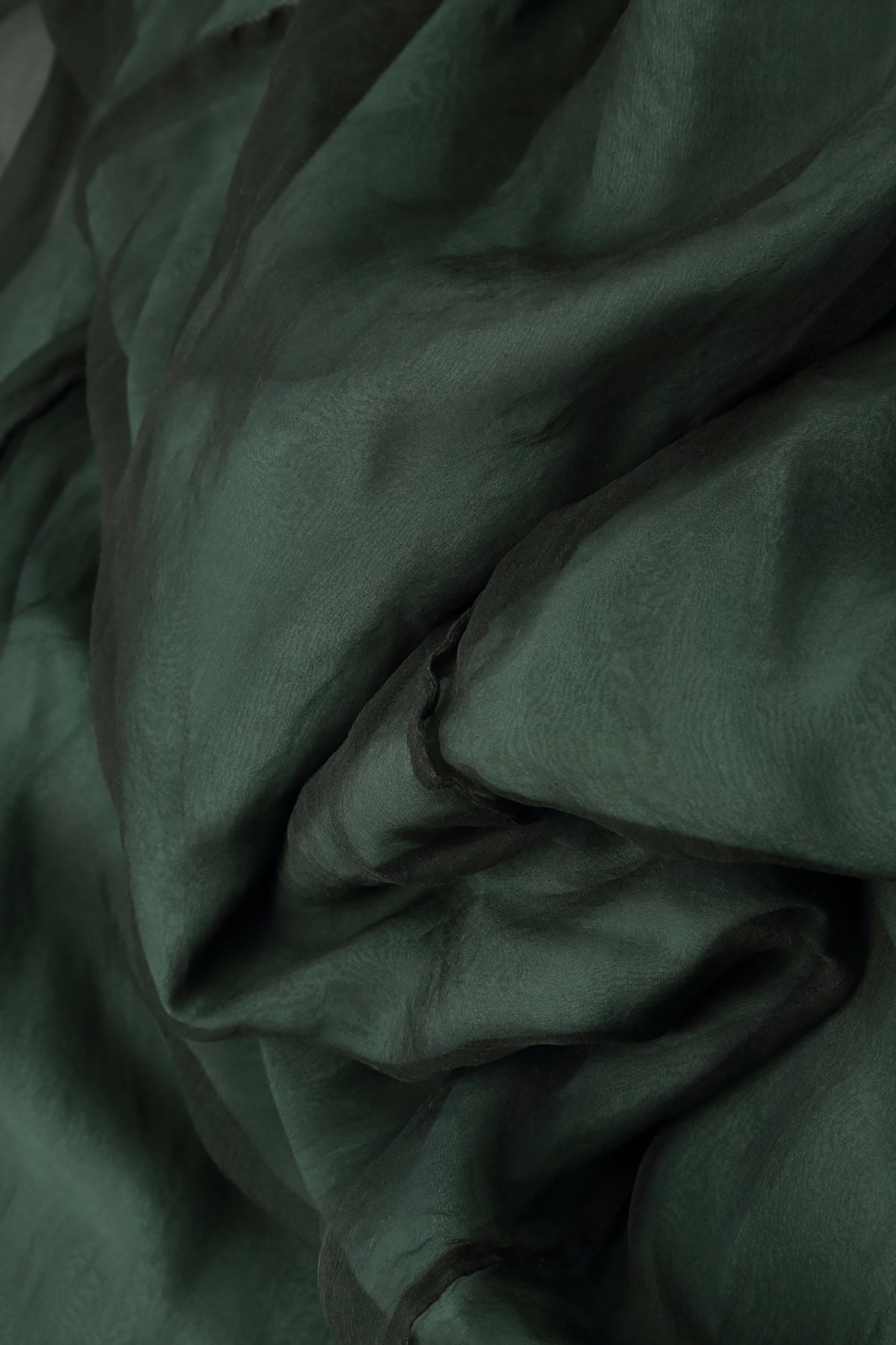 Flowy Sage Silk Chiffon Jacket 5