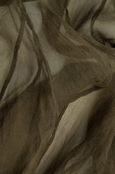 Forest Mist Silk Chiffon Dress 5