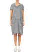 Frayed Heritage Check Linen Dress 1