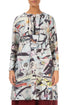 Front Zip Artful Elements Cotton Tunic 1