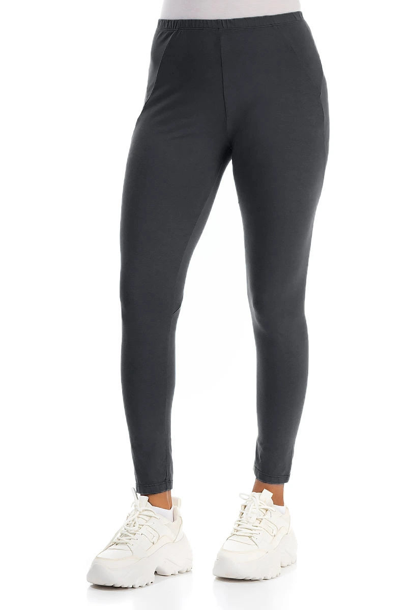 Graphite Cotton Leggings 3