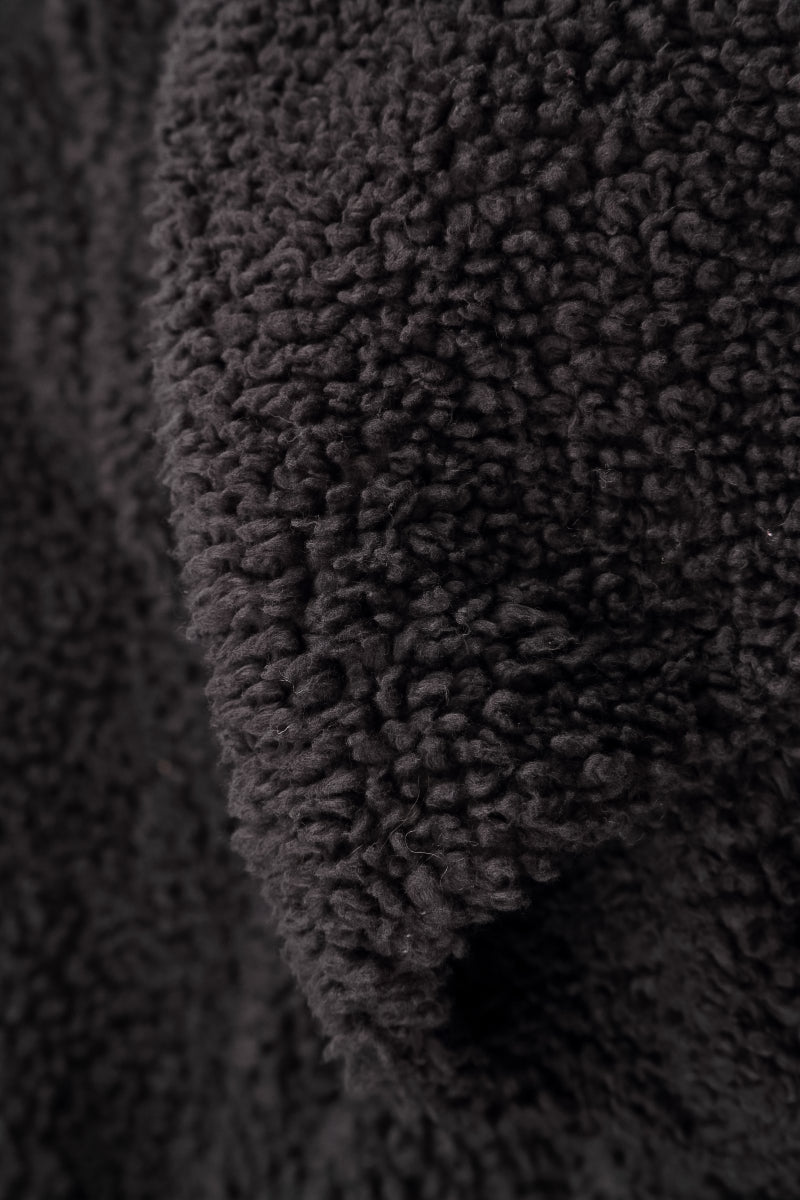 Graphite Teddy Cotton Bucket Hat