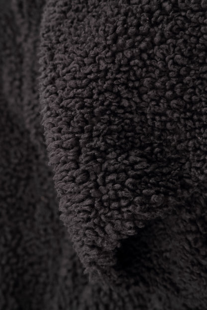 Graphite Teddy Cotton Bucket Hat