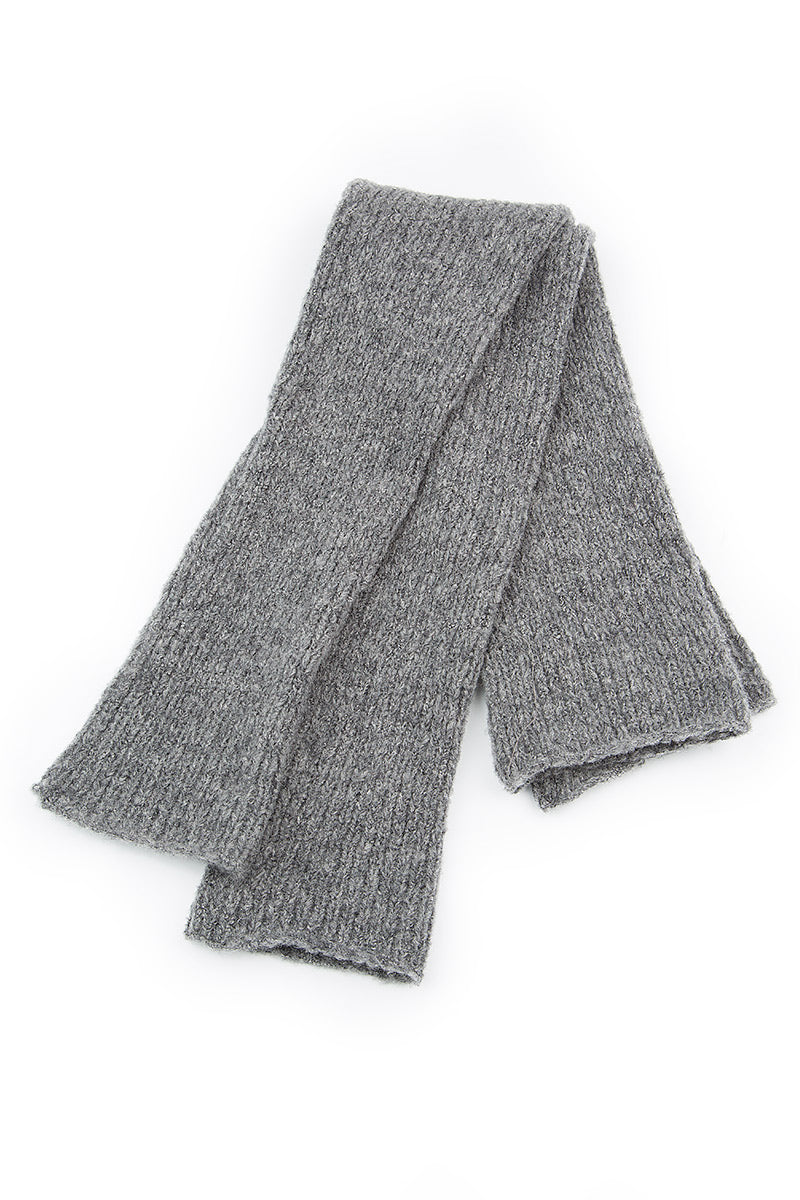 Grey Wool Leg Warmers 4