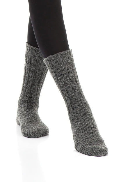 Grey Wool Socks