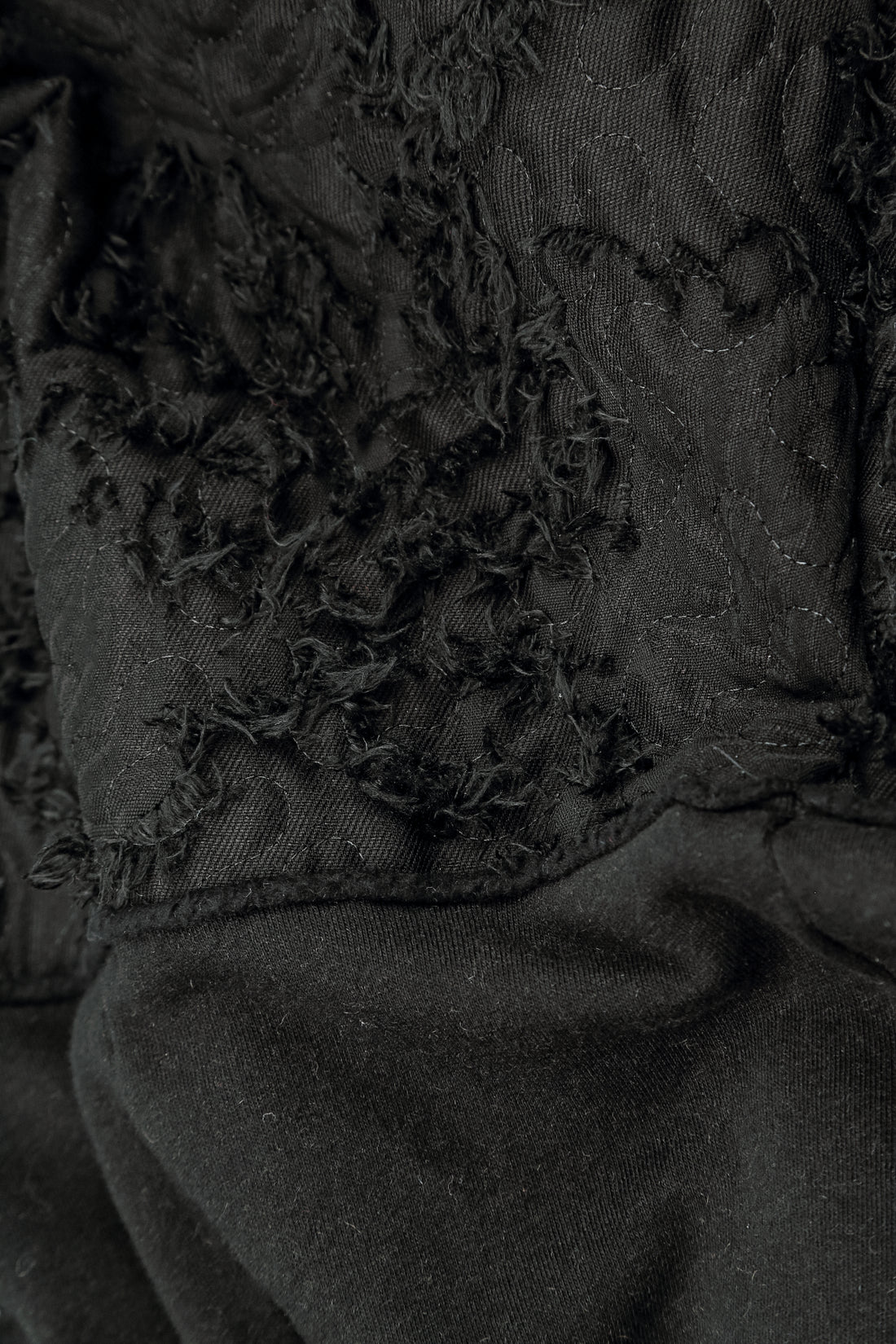 High Collar Black Feathered Jacket 8