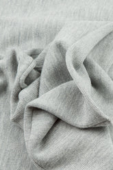 High Neck Grey Knitted Wool Jumper 5