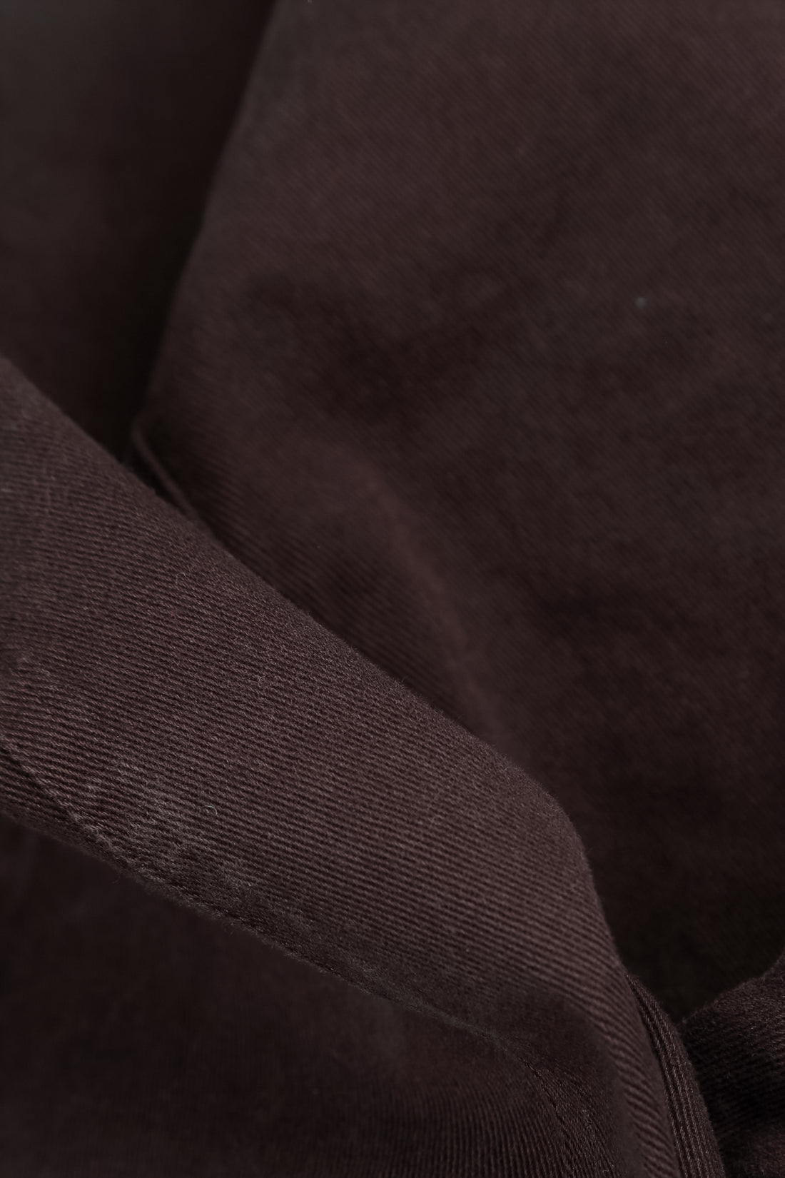 Hooded Truffle Brown Denim Cotton Coat 5