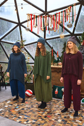 Knitted Buttons Mulberry Wool Cardigan 6