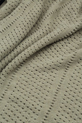 Knitted Laurel Green Linen Tunic Dress 5