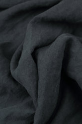 Side Pocket Graphite Linen Pinafore Dress 6