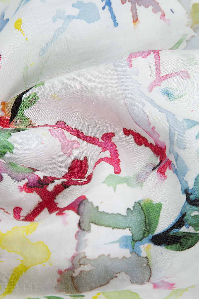 Colour Splash Linen Jacket 5