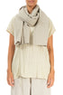 Laurel Green Linen Scarf 1
