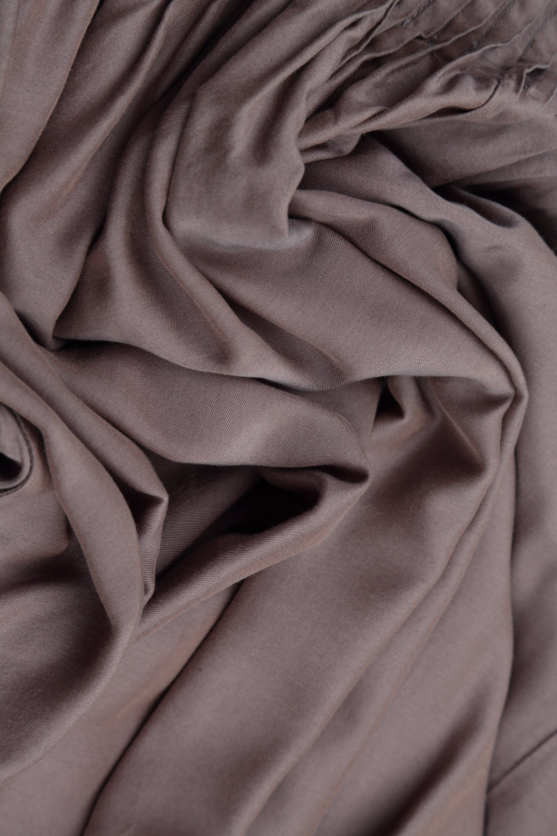 Layered Truffle Silk Bamboo Blouse 5