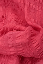 Layered Raspberry Light Silk Dress 5
