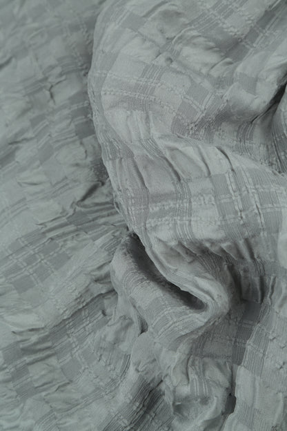 Lightweight Grey Sage Silk Dress 5