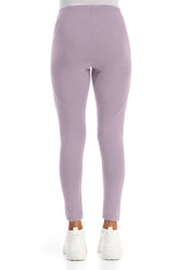 Lilac Cotton Leggings 2
