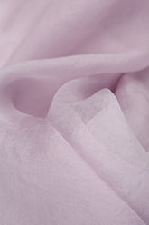 Lilac Crumpled Silk Chiffon Dress 5