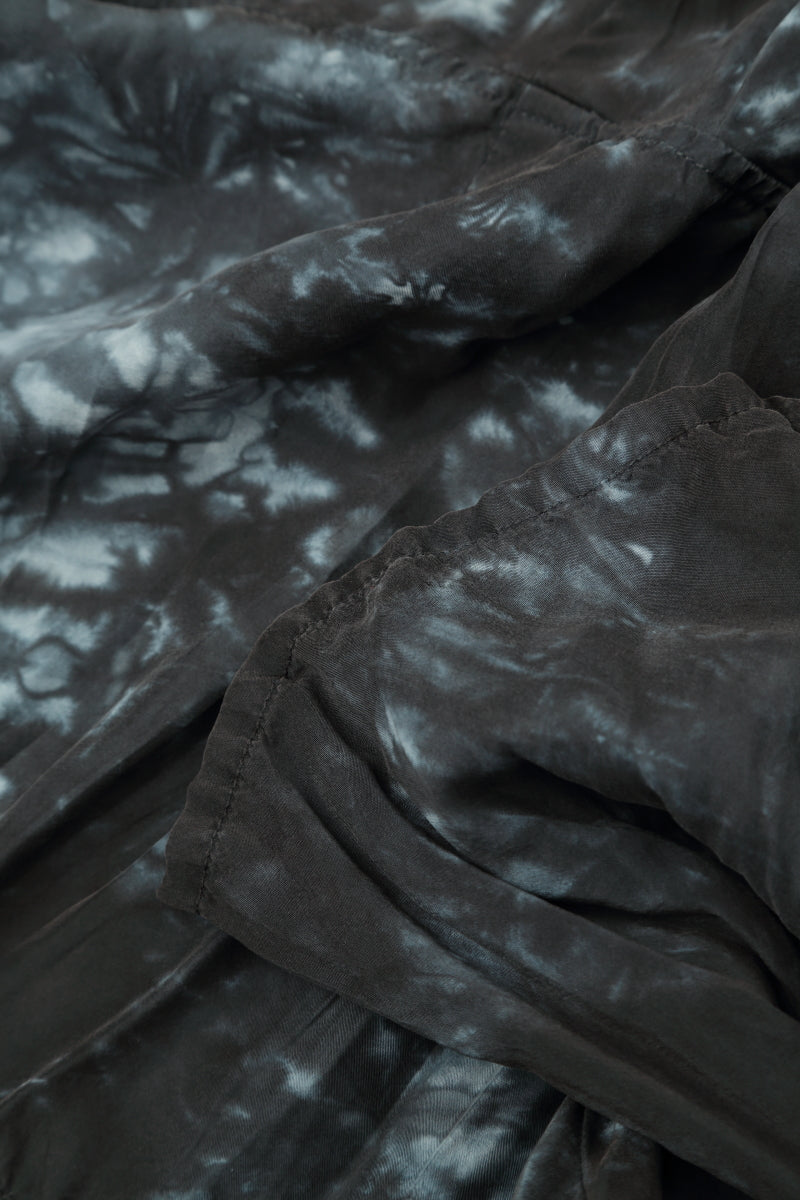 Liquid Charcoal Pure Silk Scarf 4