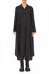 Long Charcoal Mélange Linen Jacket 1