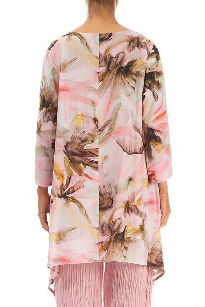 Longer Edges Oasis Silk Bamboo Tunic 2