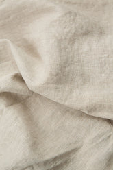 Loose Back Pockets Natural Linen Trousers 5