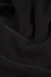 Loose Black Cotton Jersey Skirt 4