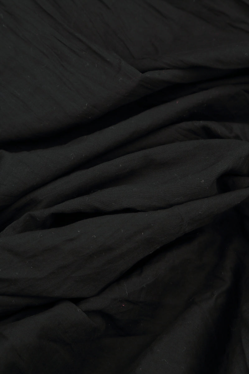 Loose Black Cotton Tunic 5