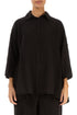 Loose Black Linen Shirt 1