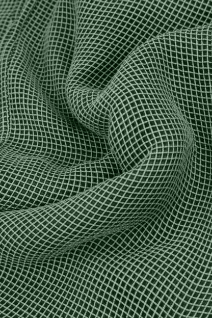 Lockere Bluse aus Schmetterlings-Salbei-Mesh-Seide